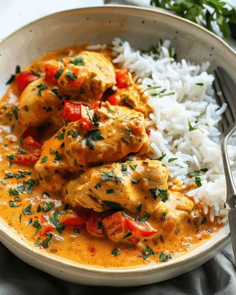 Spicy Brazilian Coconut Chicken