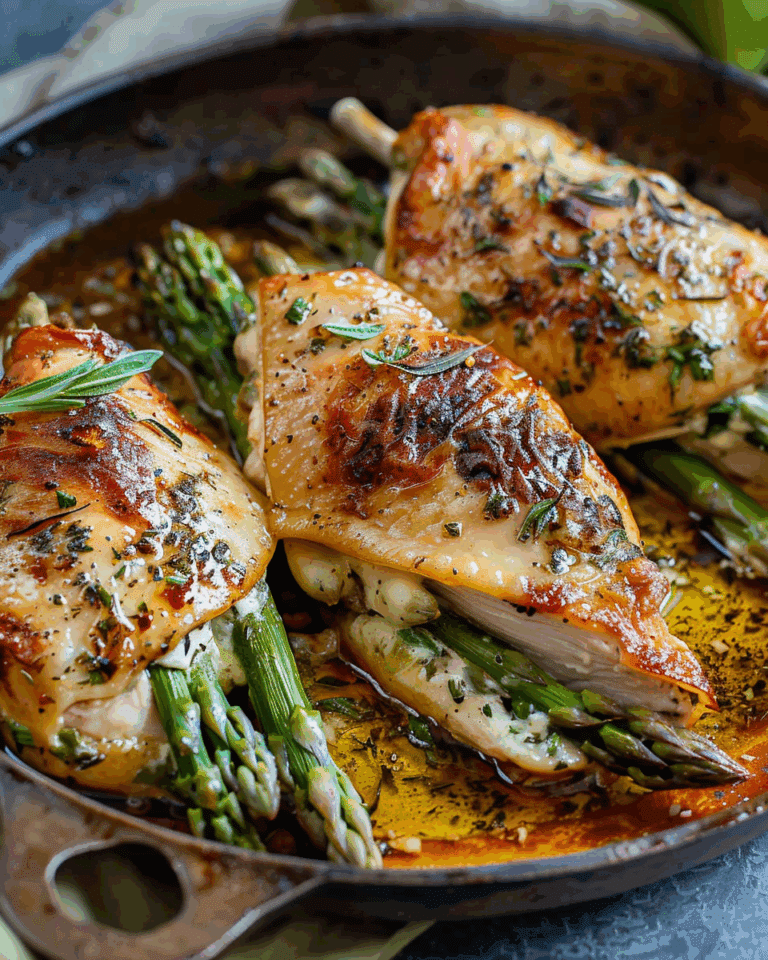 Asparagus Stuffed Chicken