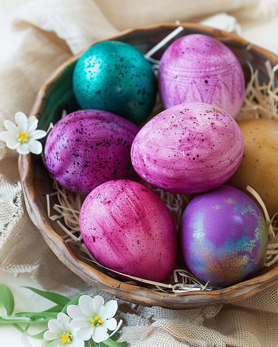 Dyed Easter Egg Potatoes
