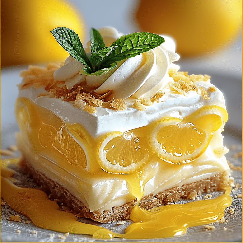 Lemon Lush Dessert