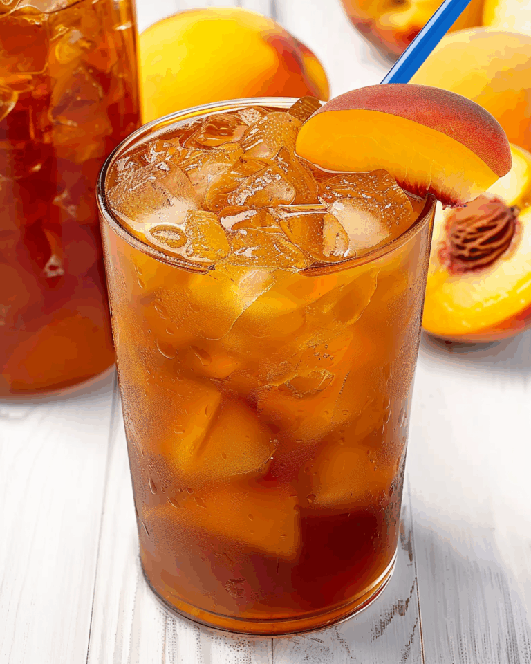 Peach Sweet Tea