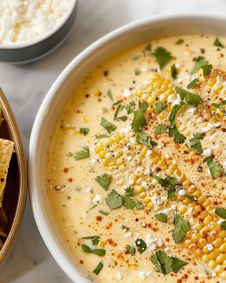 Mexican Street Corn Soup