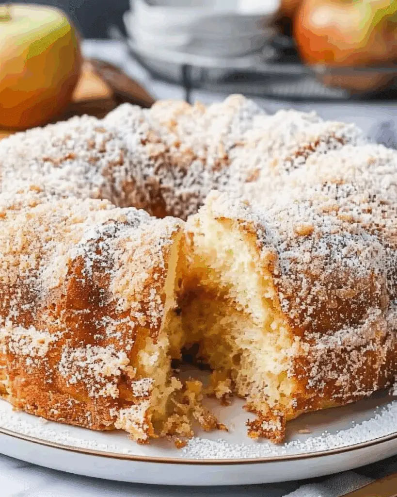 Apple Cider Donut Cake