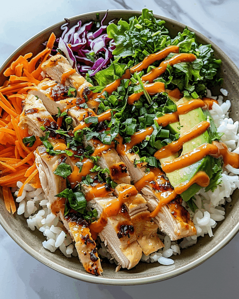 Bang Bang Chicken Bowl