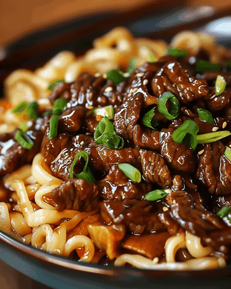 Hoisin Beef Noodles