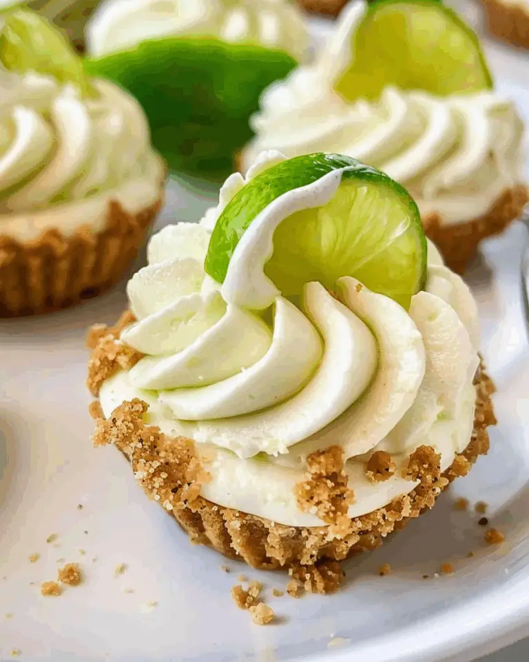 Mini No Bake Key Lime Pie