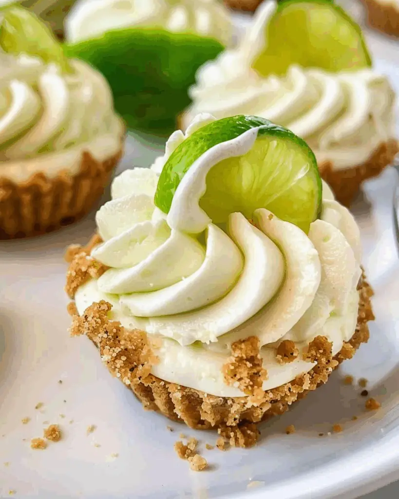 Mini No Bake Key Lime Pie