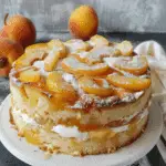 Peaches and Cream Cake