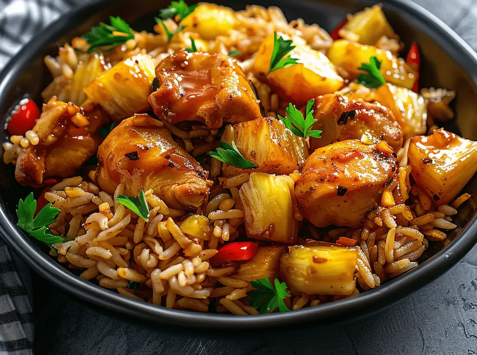Pineapple Chicken and Rice
