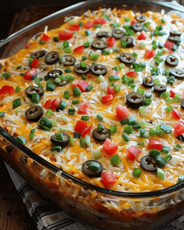 Authentic 7-Layer Mexican Dip