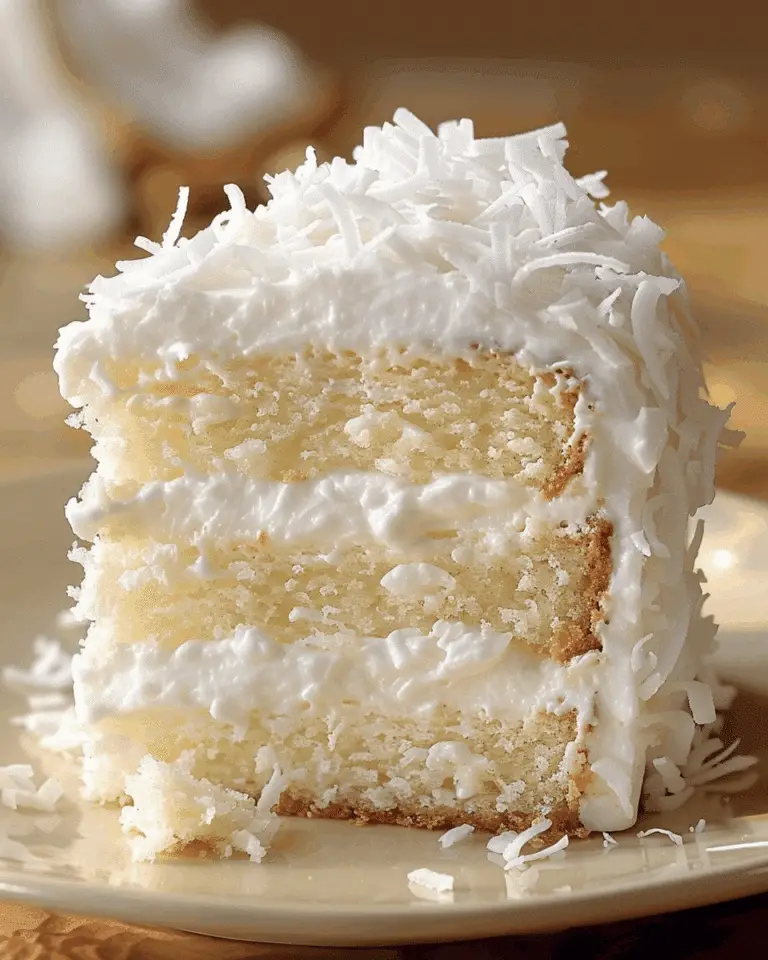Coconut Cloud Cake