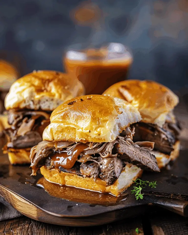 French Dip Sliders