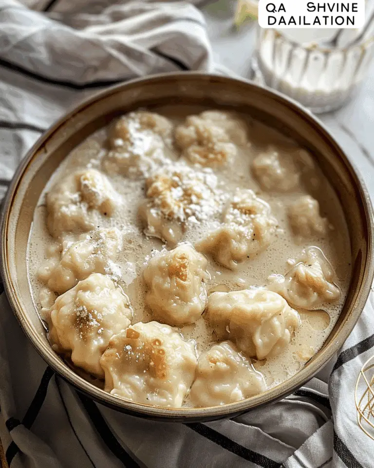 Homemade Chicken and Dumplings