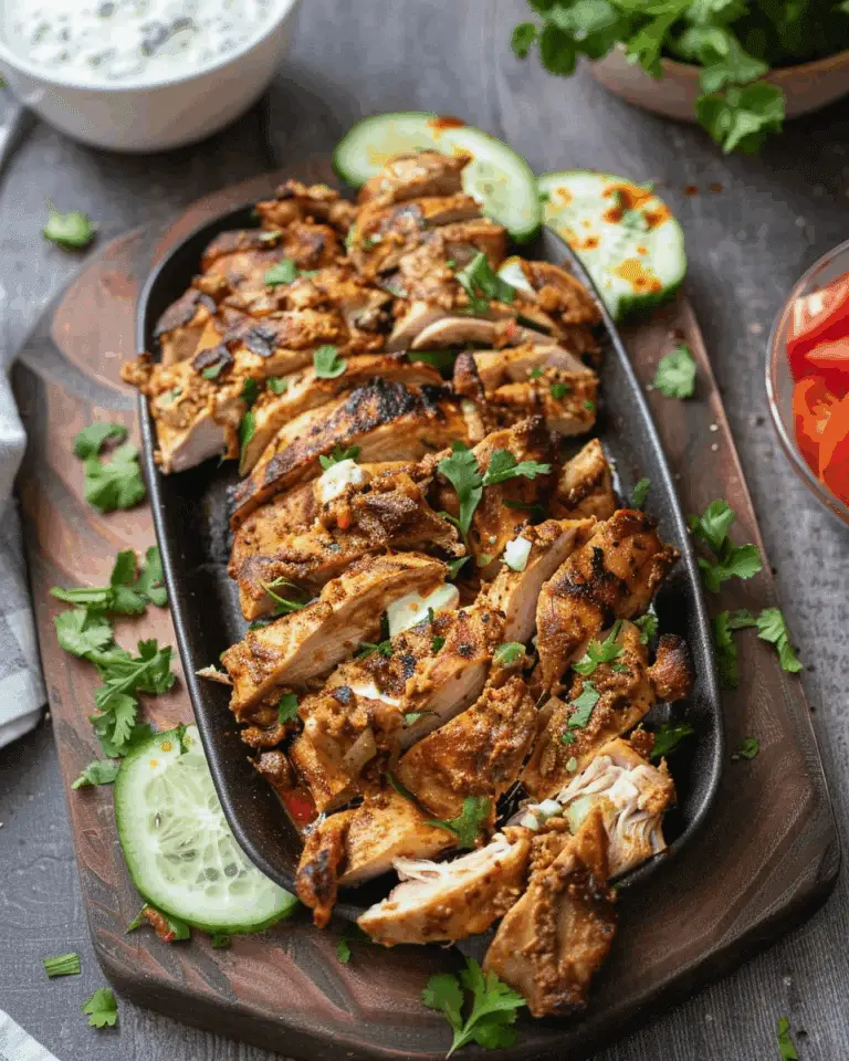 Loaf Pan Chicken Shawarma