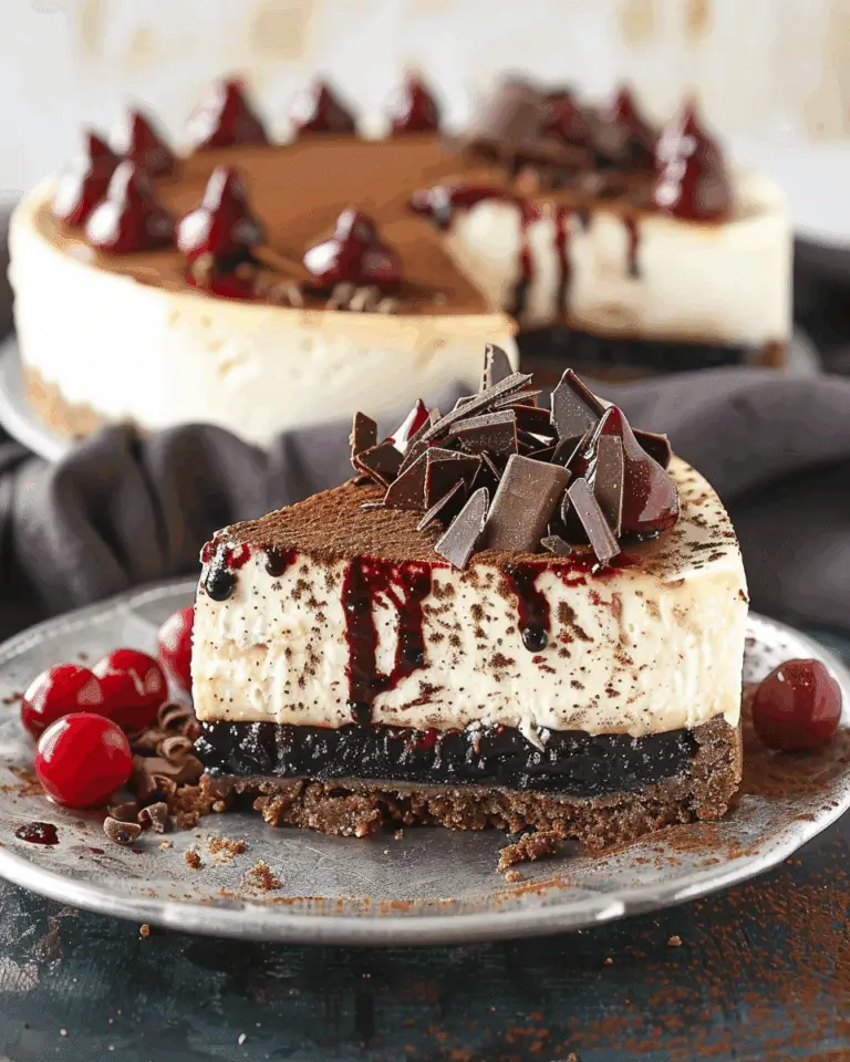 Black Forest Cheesecake