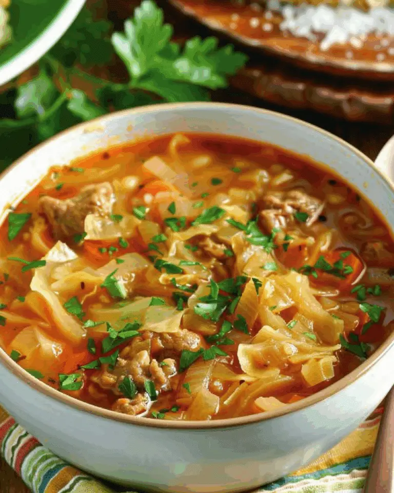 Cabbage Roll Soup