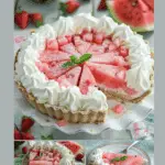Fluffy Watermelon Pie