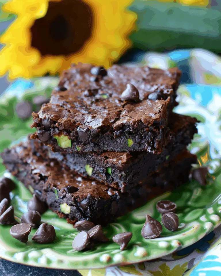 Zucchini Brownies
