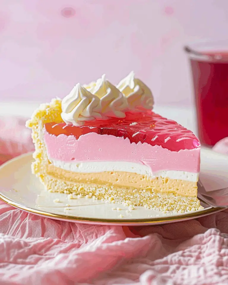 Layered Jello Pie