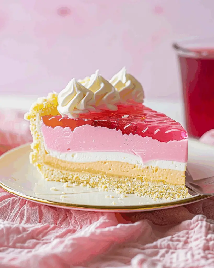 Layered Jello Pie