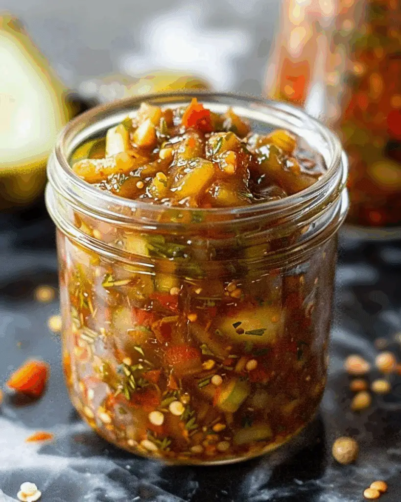 Sweet and Spicy Pickle Relish