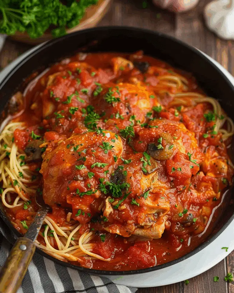 Chicken Cacciatore