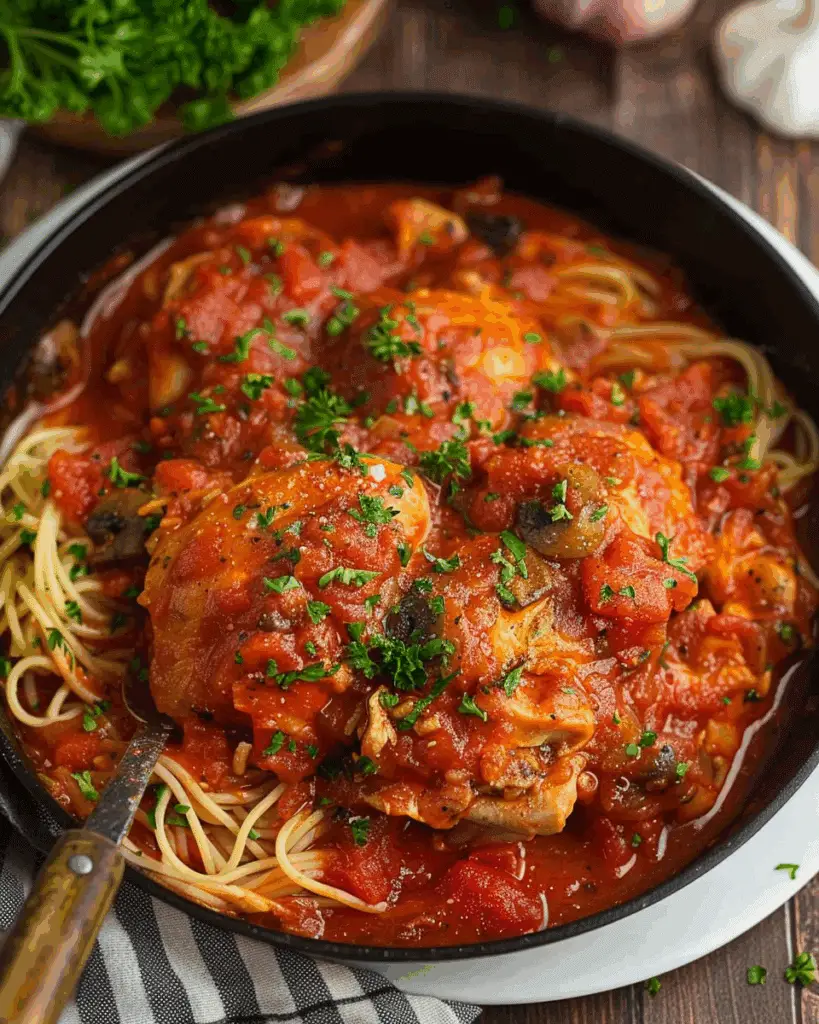 Chicken Cacciatore