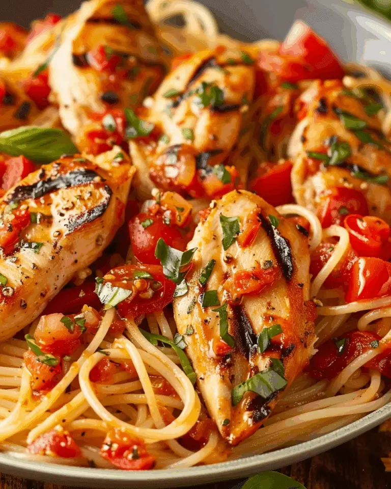 Bruschetta Chicken Pasta