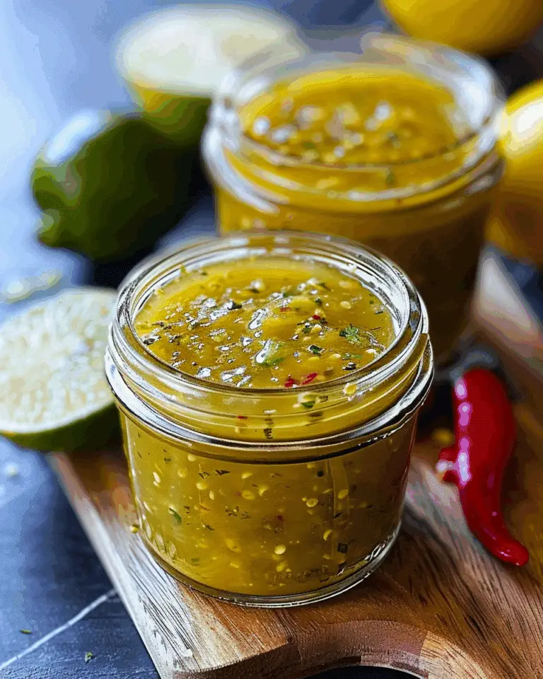 Caribbean Lime & Lemon Pepper Sauce