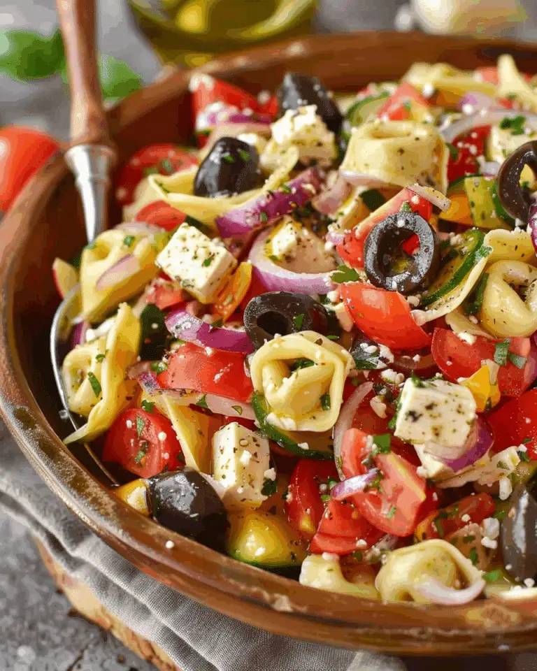 Greek Tortellini Salad