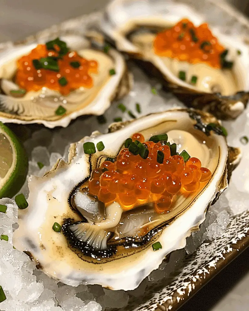 Japanese Dressed Oysters