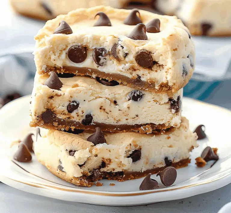 Chocolate Chip Cheesecake Cookies