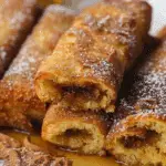Churro French Toast Roll Ups