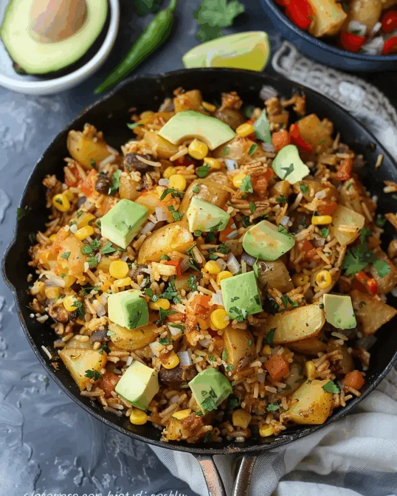 Mexican Skillet Potatoes