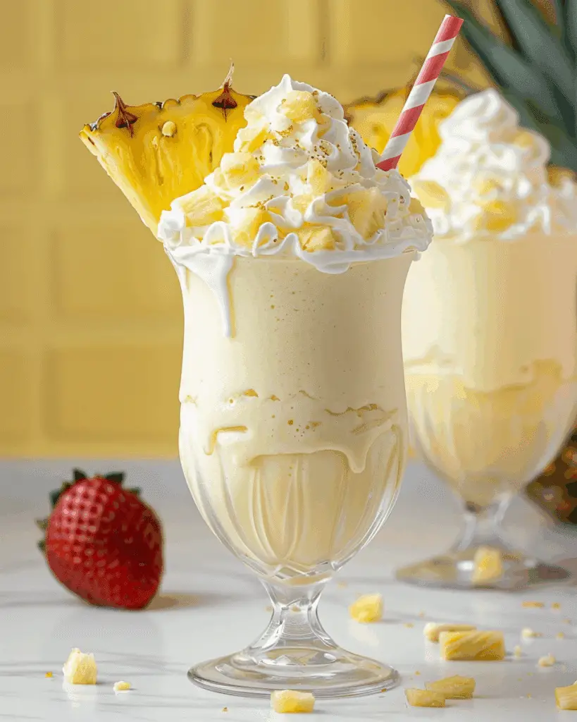 Pineapple Milkshake