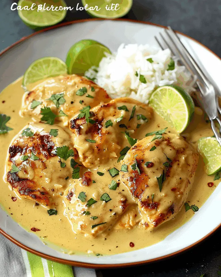 Creamy Coconut Lime Chicken