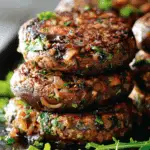 The Best Portabella Mushroom Veggie Burgers