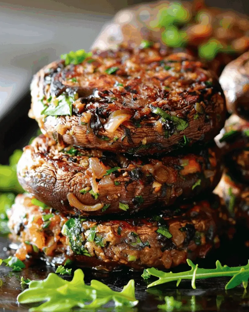 The Best Portabella Mushroom Veggie Burgers