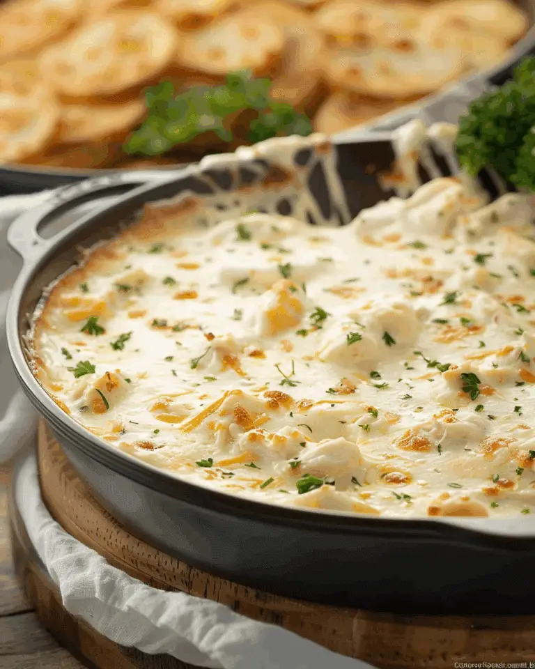 Cheesy Chicken Alfredo Dip