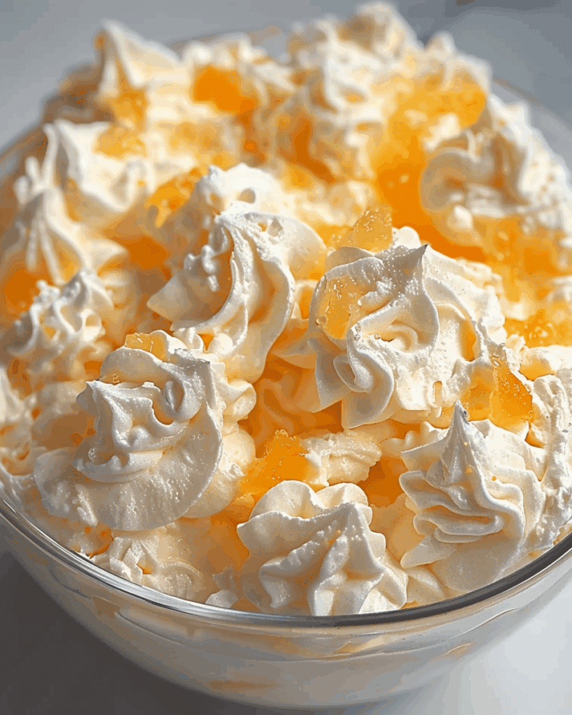 Creamsicle Orange Fluff