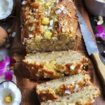 Hawaiian Banana Bread with Pineapple, Coconut & Macadamia Nuts