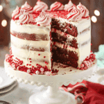 Peppermint Chip Layer Cake