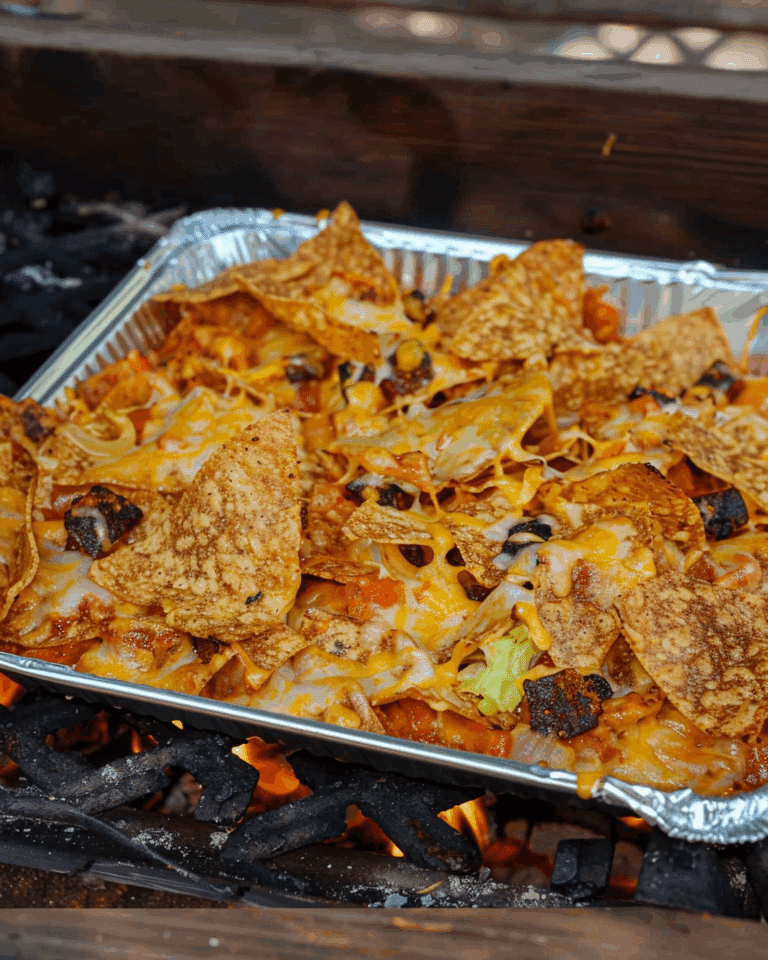 Campfire Grilled Nachos
