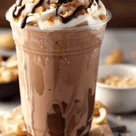 Frozen Peanut Butter Hot Chocolate