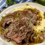 Slow Cooker Mississippi Ribeye Steaks