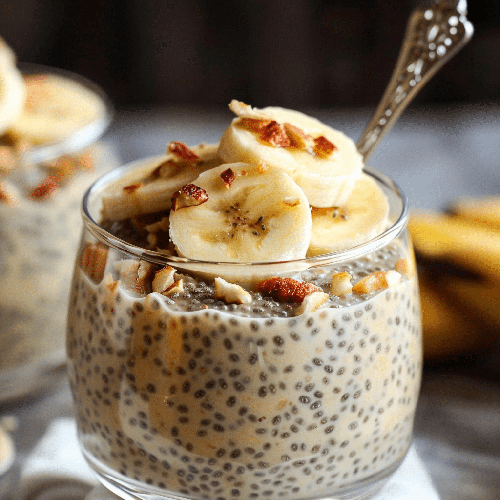 Banana Chia Pudding