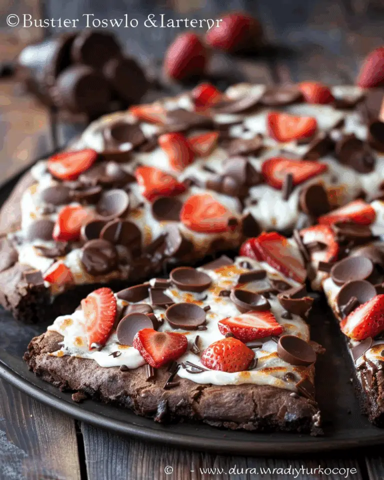 Brownie Pizza