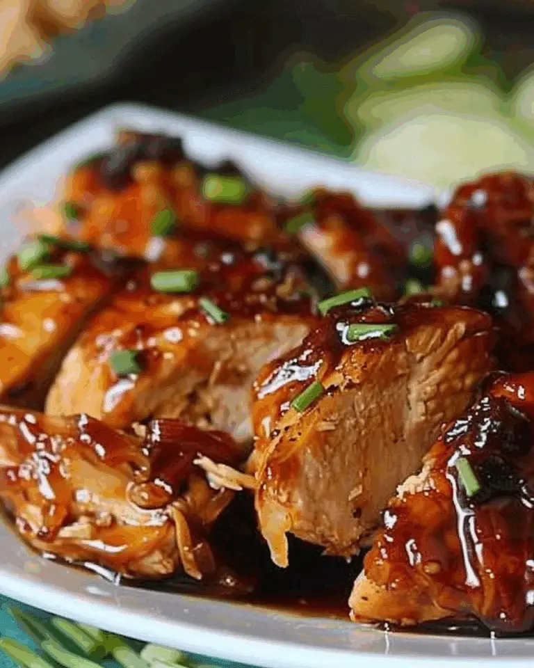 Crock Pot Honey Bourbon Chicken