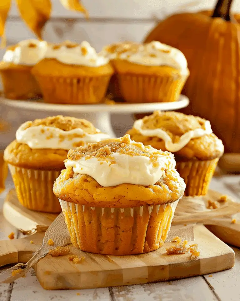 Pumpkin Cream Cheese Muffins