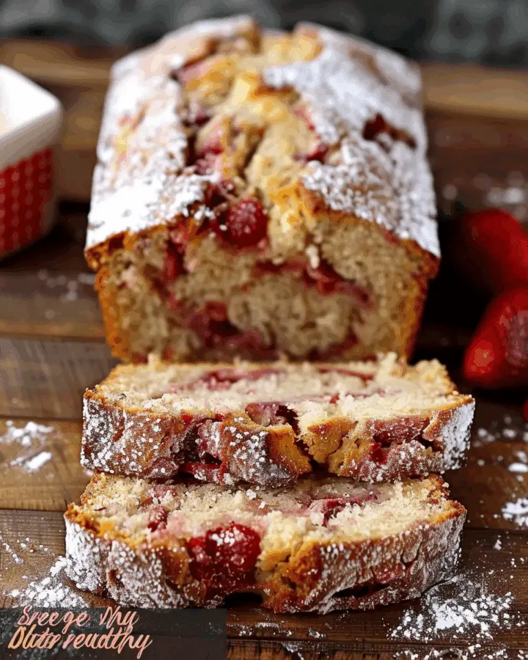 Strawberry Rhubarb Bread